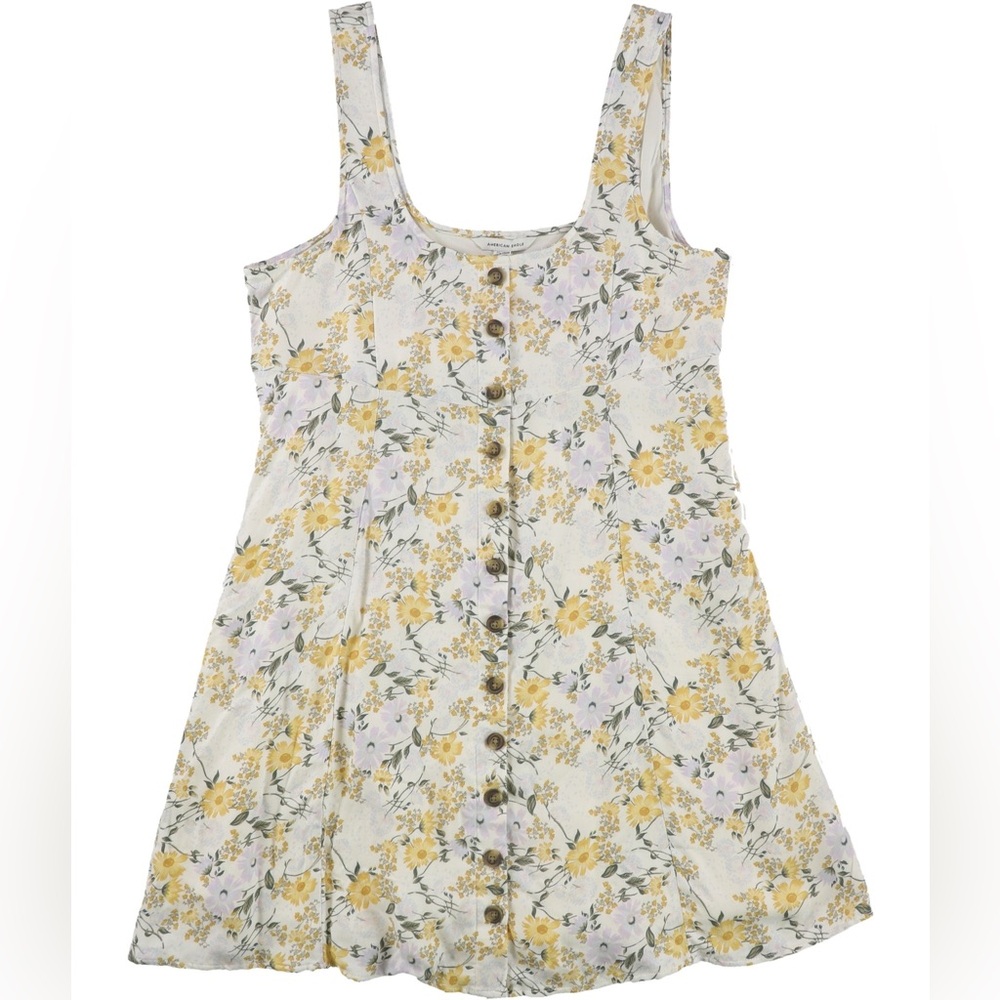 beautiful floral american eagle dress